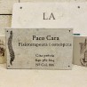 Placa de piedra para horarios